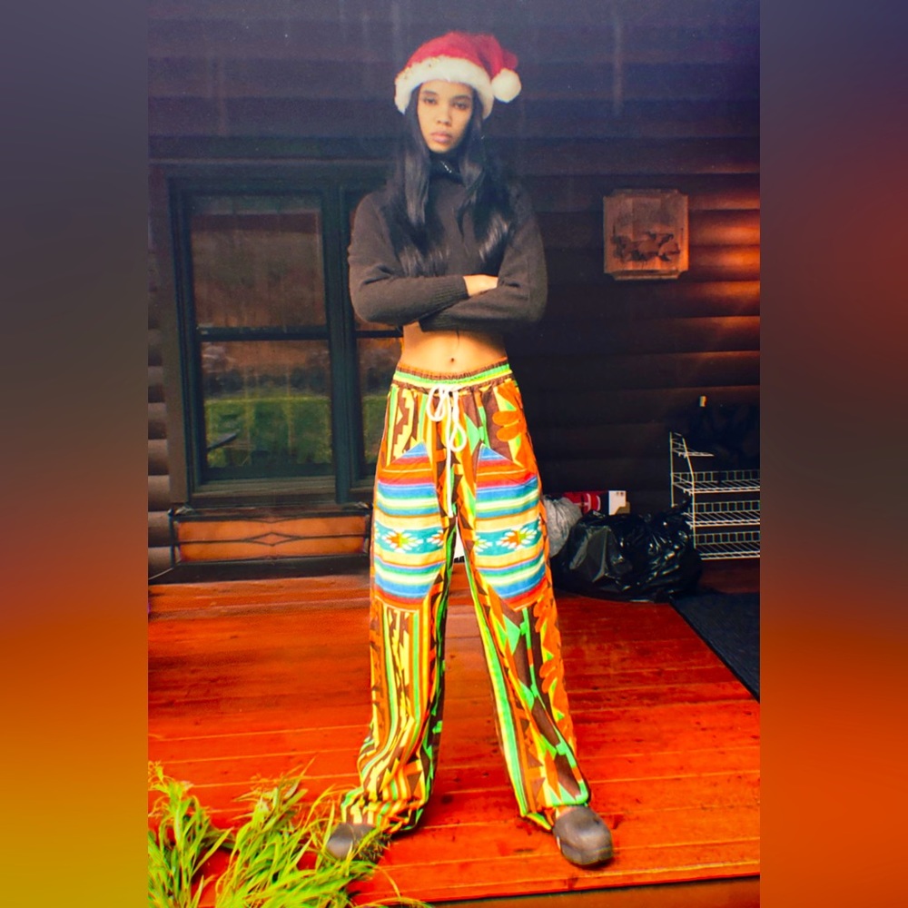 BDG Blocked Blanket Pant Size S